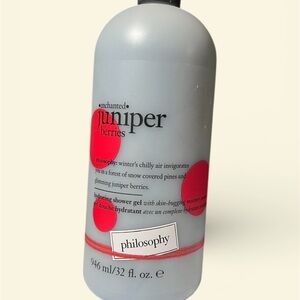 Philosophy Enchanted Juniper Berries Shower Gel - Gray and Red